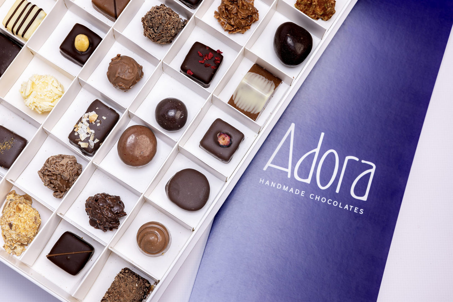 64 CHOCOLATE BOX - Adora Handmade Chocolates