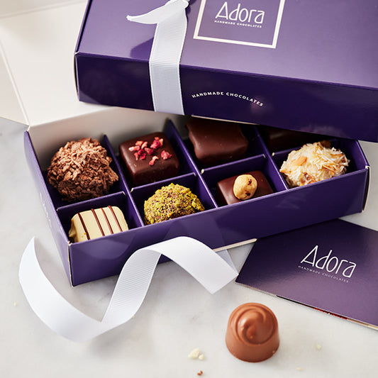 8 CHOCOLATE BOX - Adora Handmade Chocolates