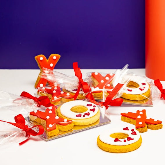 Valentines day shortbread xo