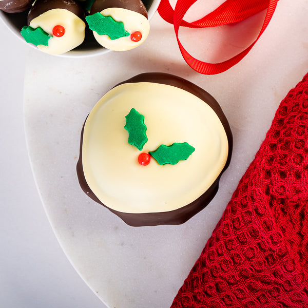 Christmas fruit pudding