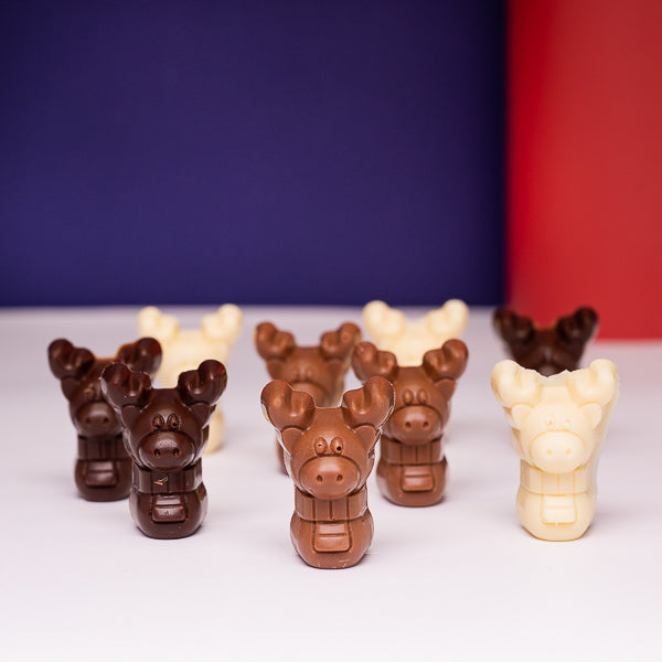 chocolate reindeers