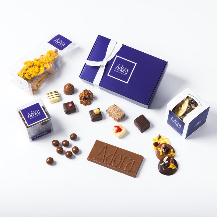 Sweet Essentials Address The Sweet Essentials hamper | Adora Handmade Chocolates