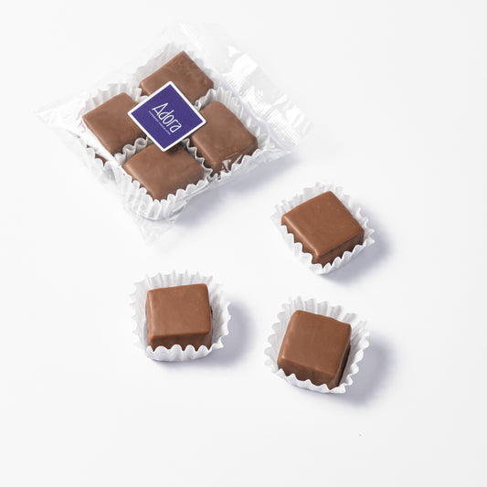 Chewy milk chocolate caramel 4 pack