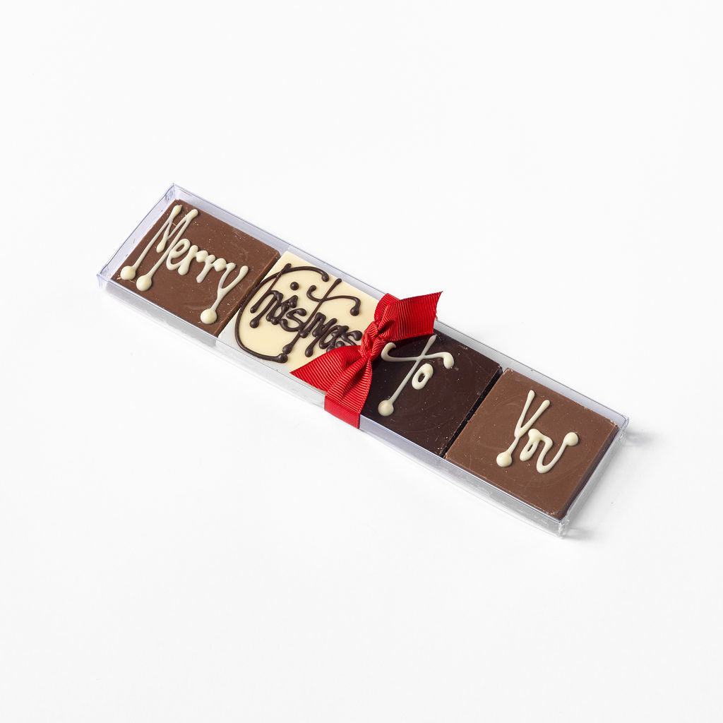 Christmas Chocolate Message