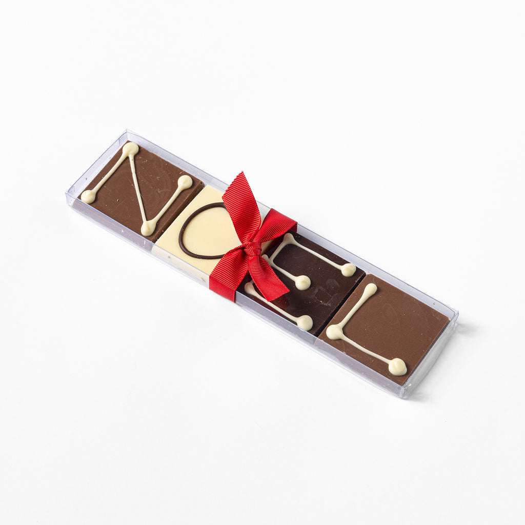 Christmas Chocolate Message