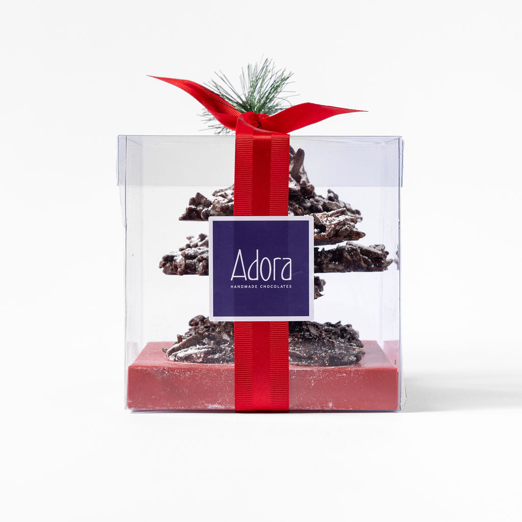 Almond Cluster Christmas Tree