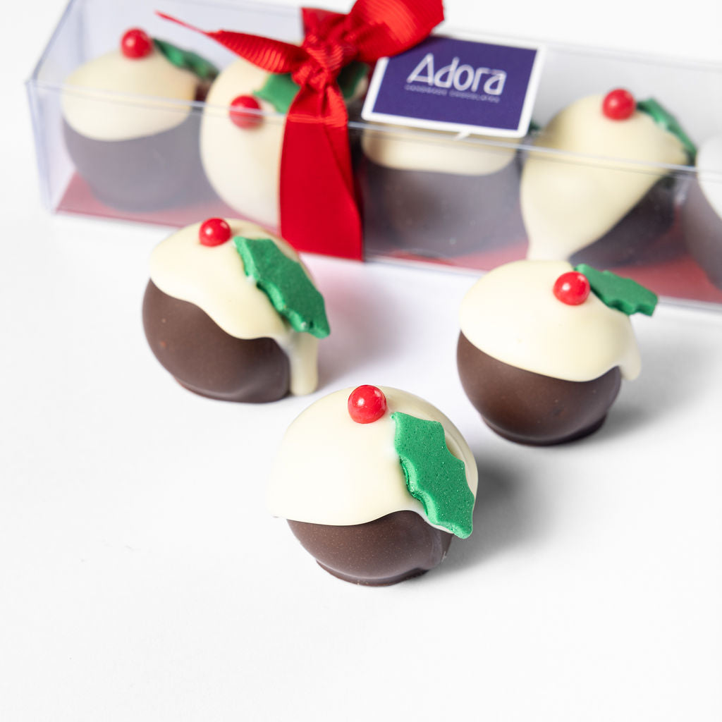 Christmas Holly Truffle Gift Box