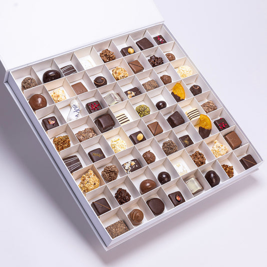 64 CHOCOLATE BOX  -  Adora Handmade Chocolates 