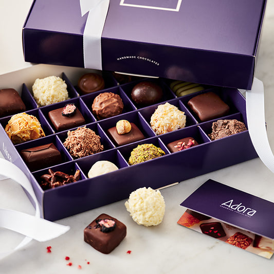 20 CHOCOLATE BOX - Adora Handmade Chocolates